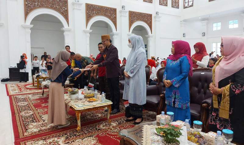 Suasana Peringatan Hari Anak tahun 2022 di Bukittinggi.